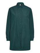 Sc-Netti Tops Shirts Long-sleeved Green Soyaconcept