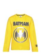 Long-Sleeved T-Shirt Tops T-shirts Long-sleeved T-shirts Yellow Batman