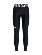 Ua Hg Authentics Legging Sport Running-training Tights Black Under Arm...