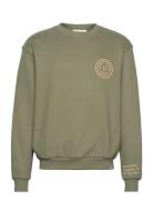 Donovan Sweatshirt Tops Sweat-shirts & Hoodies Sweat-shirts Green Les ...