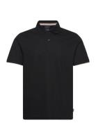 Parlay 211 Tops Polos Short-sleeved Black BOSS