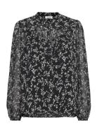 Blouses Woven Tops Blouses Long-sleeved Black Esprit Casual