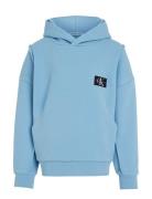 Pique Modern Comfort Hoodie Tops Sweat-shirts & Hoodies Hoodies Blue C...