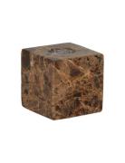 Savi Square Marble Candleholder - Low Home Decoration Candlesticks & L...