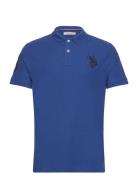 Uspa Polo Alfredo Men Tops Polos Short-sleeved Navy U.S. Polo Assn.