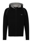 Mix&Match Jacket H Tops Sweat-shirts & Hoodies Hoodies Black BOSS