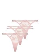 3-Pack String R Stringtruse Undertøy Multi/patterned Hunkemöller