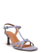 Sandals Sandal Med Hæl Blue Billi Bi