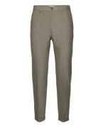 Pino 2-T Pants Bottoms Trousers Formal Khaki Green Les Deux