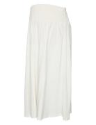 Mlerica Jrs Midi Skirt Knelang Kjole White Mamalicious