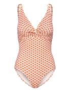 Lucca Swimsuit Badedrakt Badetøy Pink Missya