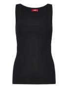 T-Shirts Tops T-shirts & Tops Sleeveless Black Esprit Casual