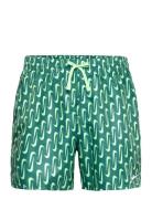 Nike M 5" Volley Short Swoosh Link Badeshorts Green NIKE SWIM