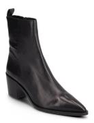 Booties Shoes Boots Ankle Boots Ankle Boots With Heel Black Billi Bi