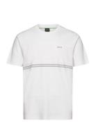 Tee 8 Sport T-shirts Short-sleeved White BOSS