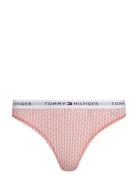 Thong Print Stringtruse Undertøy White Tommy Hilfiger