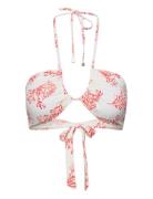 Blanka Printed Bandeau Bikini Top Swimwear Bikinis Bikini Tops Bandeau...