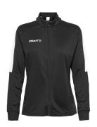 Progress Jacket W Sport Sweat-shirts & Hoodies Sweat-shirts Black Craf...