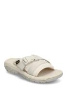 Hurricane Verge Slide Flate Sandaler Cream Teva