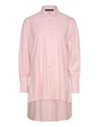 Shirt Tops Shirts Long-sleeved Pink Ilse Jacobsen