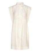 Cmmolly-Dress Kort Kjole Cream Copenhagen Muse