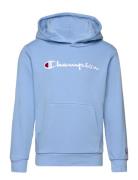 Hooded Sweatshirt Sport Sweat-shirts & Hoodies Hoodies Blue Champion