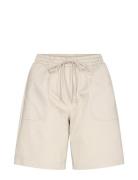 Sc-Akila Bottoms Shorts Casual Shorts Beige Soyaconcept