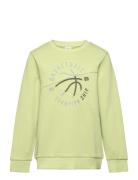 Nkmkulan Ls Sweat Unb Tops Sweat-shirts & Hoodies Sweat-shirts Green N...