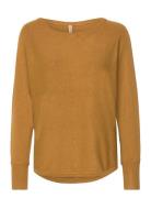 Sc-Dollie Tops Knitwear Jumpers Brown Soyaconcept