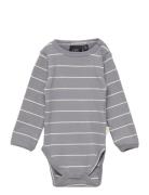 Bodystocking Bodies Long-sleeved Grey Sofie Schnoor Baby And Kids