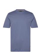 Thompson 01 Tops T-shirts Short-sleeved Blue BOSS