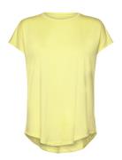 Eli Loose Tee Sport T-shirts & Tops Short-sleeved Yellow Röhnisch