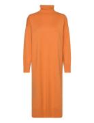 Mschodanna Rachelle R Dress Knelang Kjole Orange MSCH Copenhagen