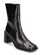 Booties Shoes Boots Ankle Boots Ankle Boots With Heel Black Billi Bi