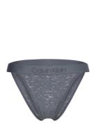 High Leg Tanga Truse Brief Truse Grey Calvin Klein