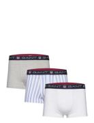 Shield Stripe Trunk 3-Pack Boksershorts Blue GANT