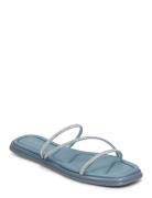 Selena Glam Sandal Flate Sandaler Blue Shoe The Bear