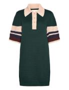 Polo Knit Mini Dress Kort Kjole Multi/patterned GANT