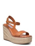 On-Edge Sandal Sko Wedge Brown Steve Madden