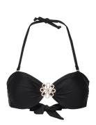 Yucatan Bandeau Swimwear Bikinis Bikini Tops Bandeau Bikinitops Black ...