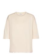 Mafanilla Tops T-shirts & Tops Short-sleeved Cream Masai