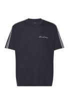 T-Shirt Tops T-shirts Short-sleeved Navy Armani Exchange