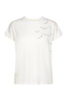 Anya Pcl Rain Strass Wings Tops T-shirts & Tops Short-sleeved White Za...