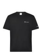 Ss Tee Tops T-shirts Short-sleeved Black Champion