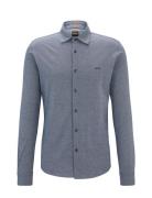 Mysoft_2_M Tops Shirts Casual Blue BOSS