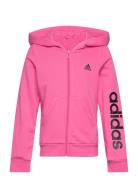 G Lin Fz Hd Tops Sweat-shirts & Hoodies Hoodies Pink Adidas Sportswear