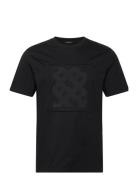 P-Thompson 206 Tops T-shirts Short-sleeved Black BOSS