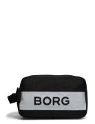 Borg Stripe Toilet Case Toalettveske Black Björn Borg