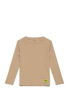 Nmmlivanno Ls Top Pb Tops T-shirts Long-sleeved T-shirts Brown Name It