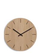 Light Oak Home Decoration Watches Wall Clocks Beige Hemverk